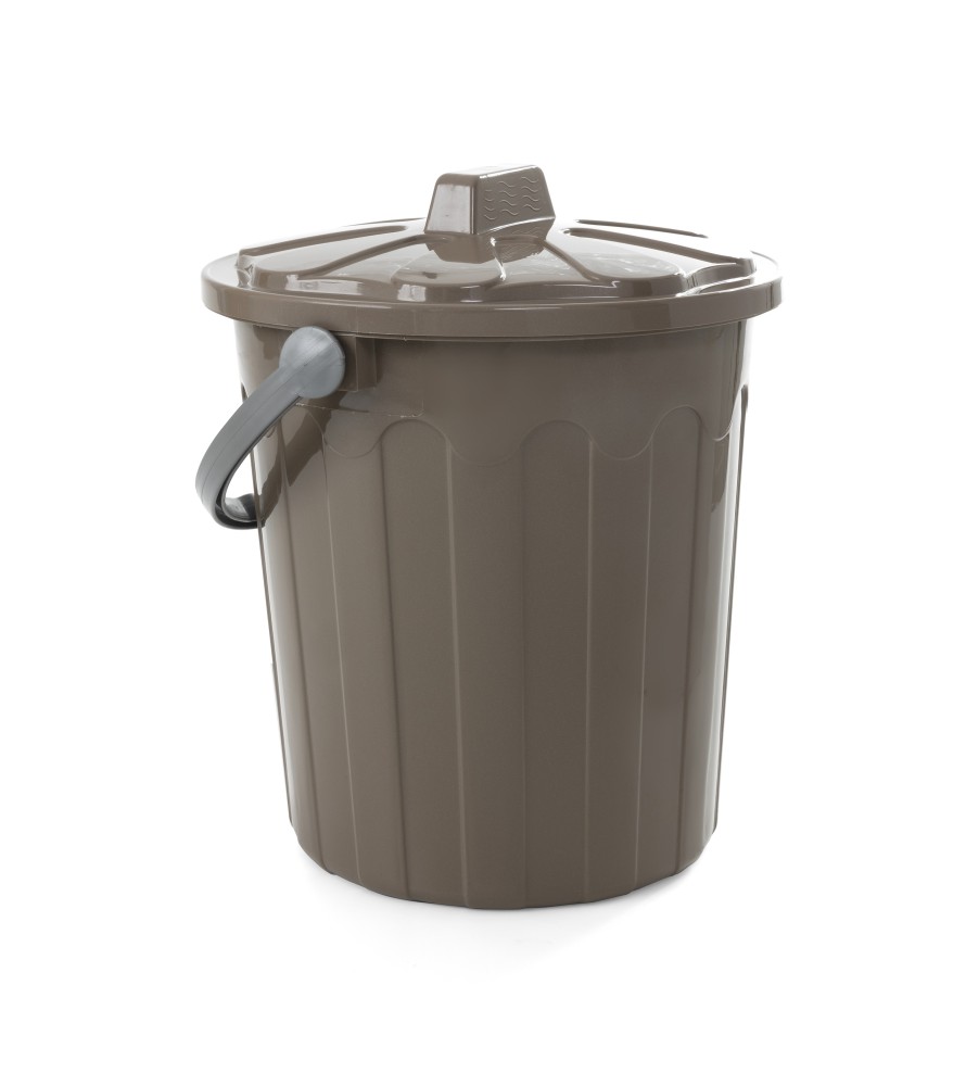 Bin with Lid and Handle Lt. 23