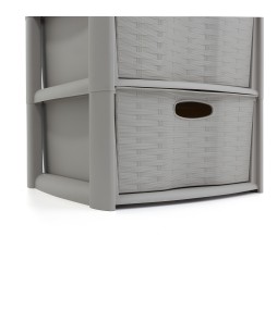 Rattan Drawers Storage (4 Drawers)