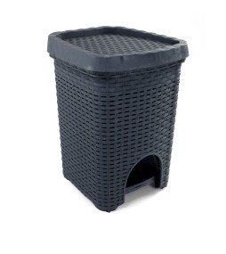 Rattan Garbage Bin Lt.16