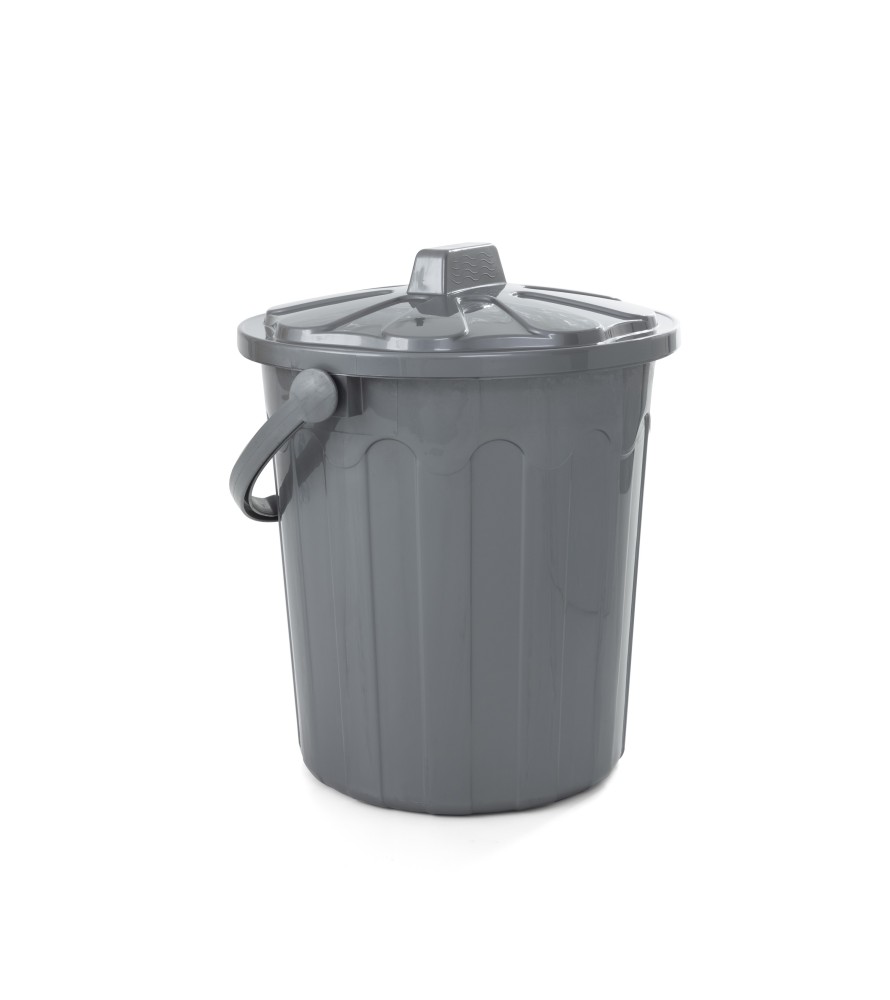 Bin with Lid and Handle Lt. 23