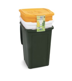 Recycling Set (Colored) (Tris Of 3 Bins)